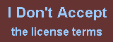 I don't agree